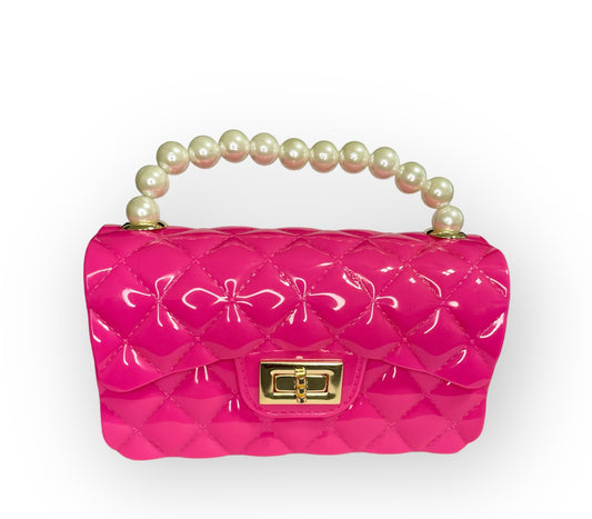 Jelly Purse- Hot Pink
